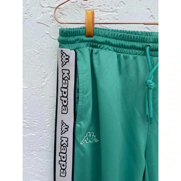 Kappa Large Womens Elastic Waist Athletic Training Jogger Pants Green Sz L - Picture 4 of 14